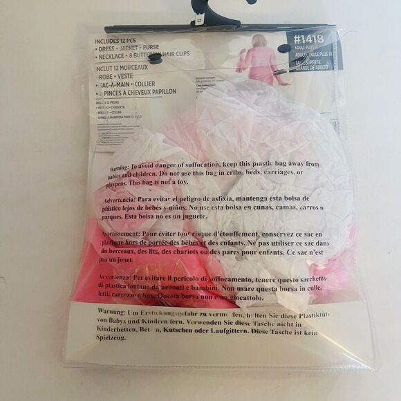 NWT y2k Pink Mini Dress Pink Fur Lined Jennifer Coolidge Legally Blonde Size 1X - Picture 4 of 5